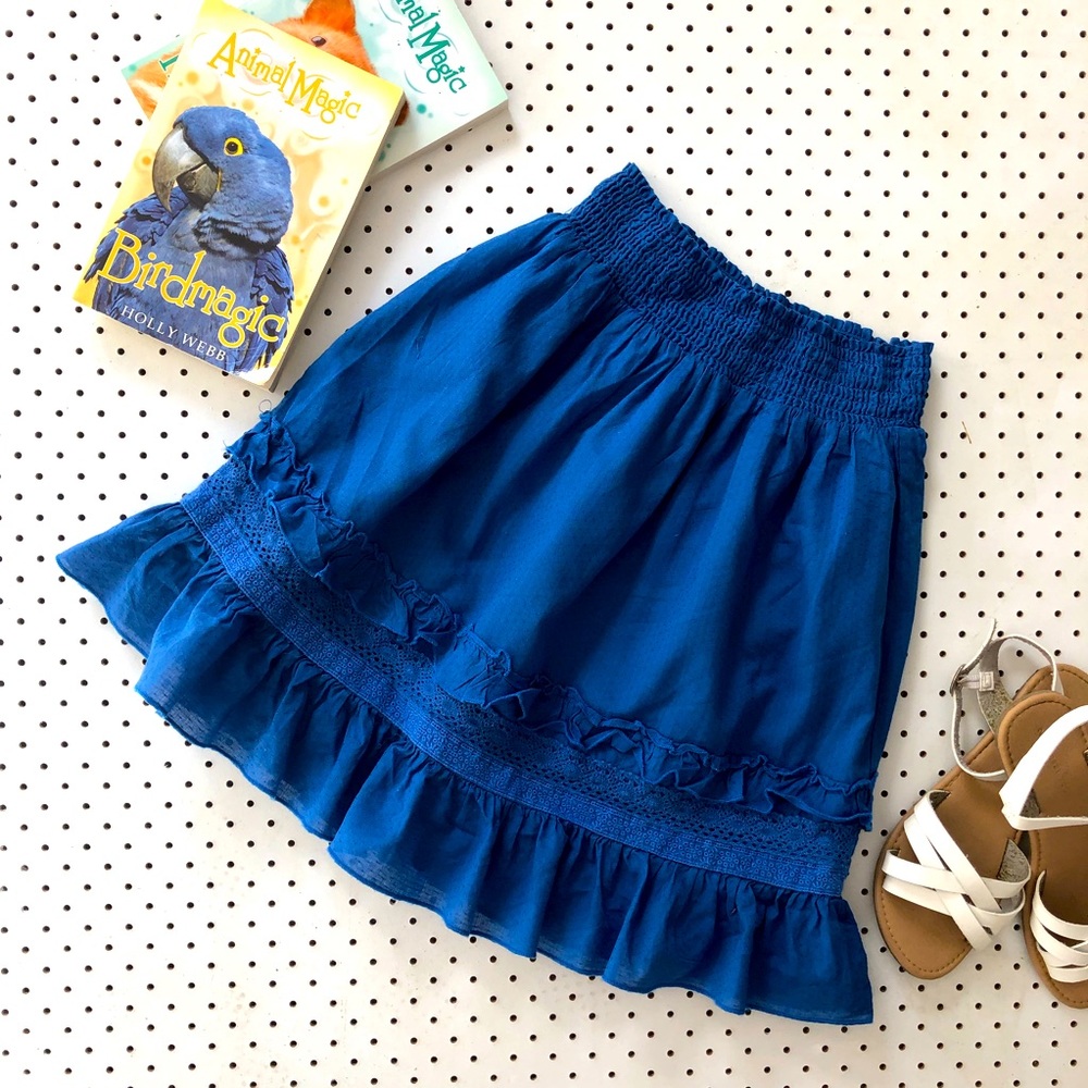 Ladies size 6 YOUNG HEARTS by Collette Dinnigan, Blue skirt, teen girls size 14 - Picture 1 of 6